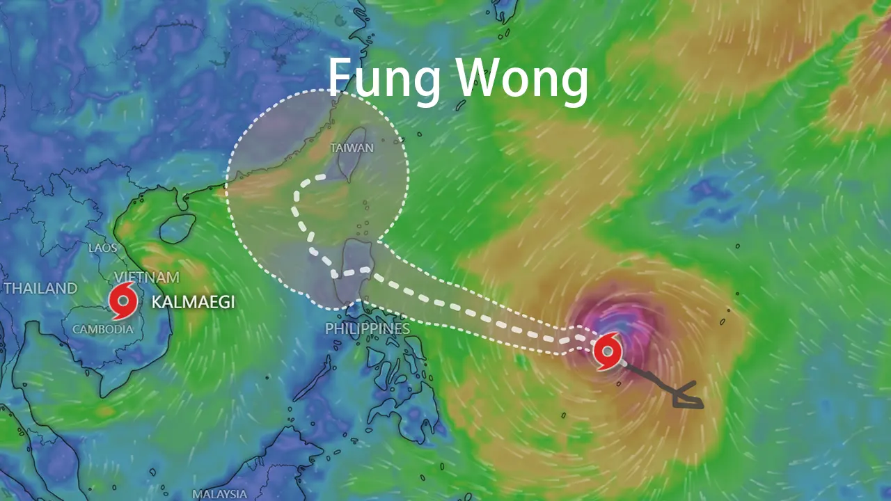 Track map of Fungwong