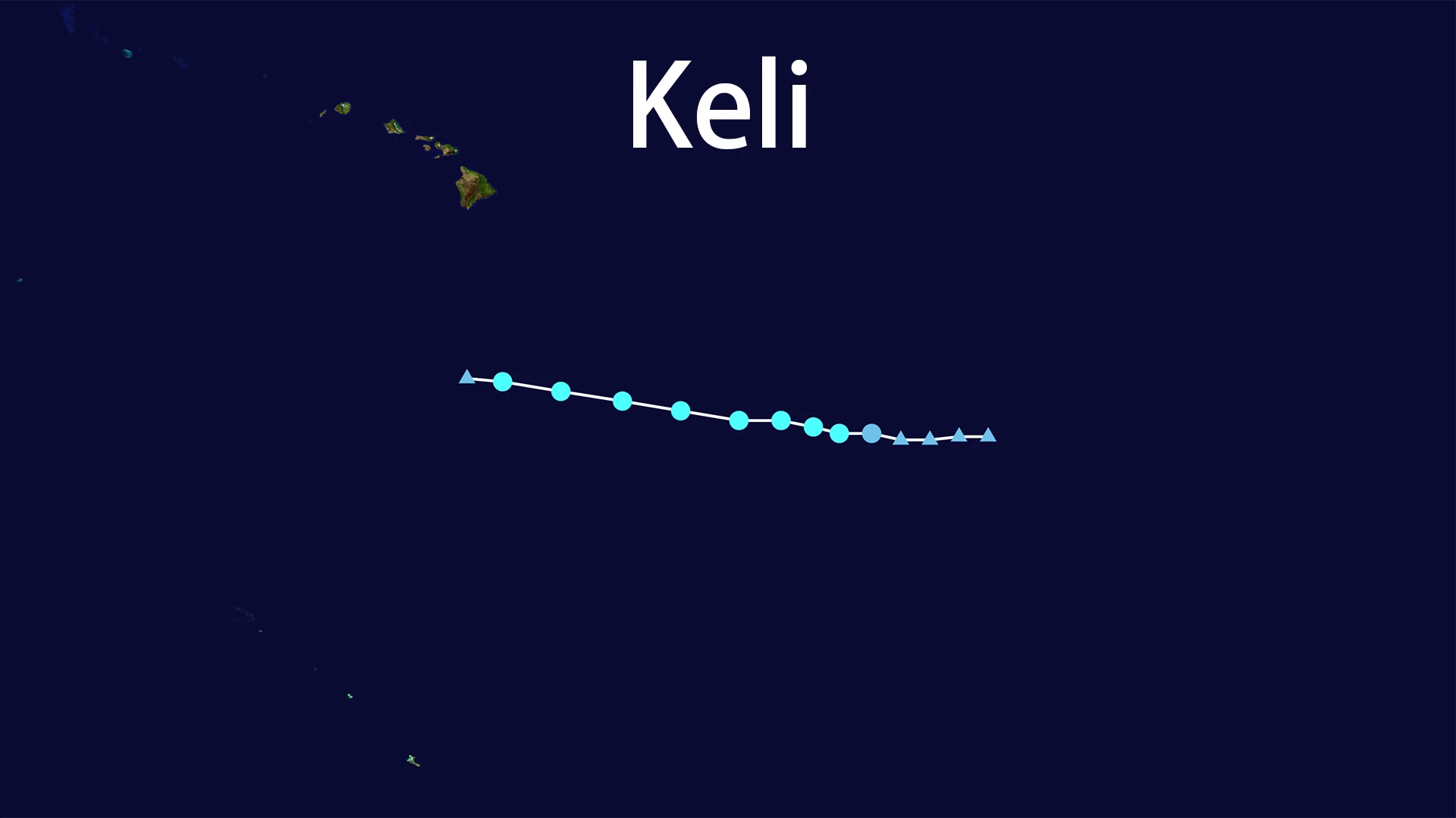 Track map of Keli
